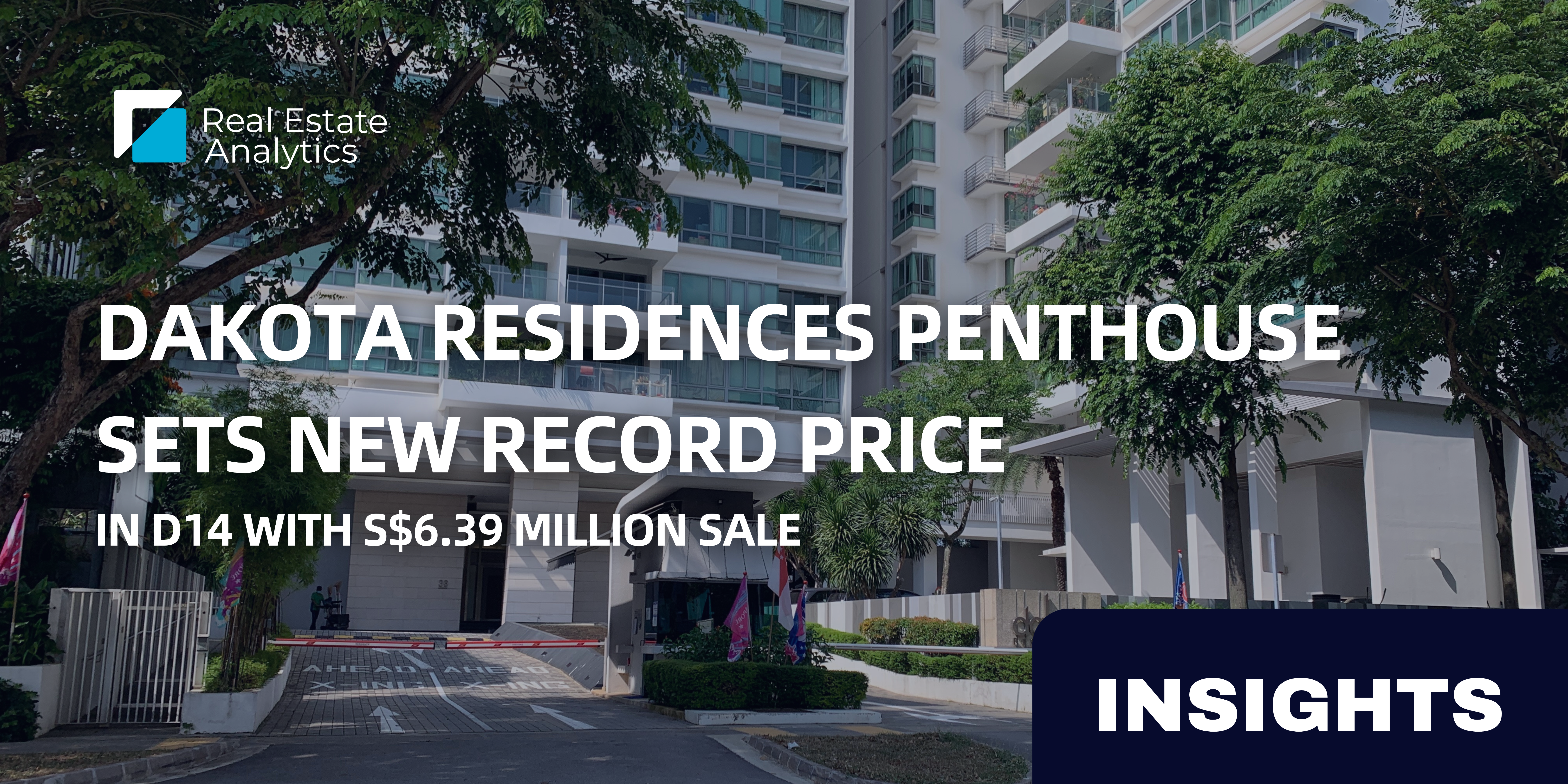 Dakota Residences Penthouse Sets New Record Price in D14 with S$6.39 Million Sale