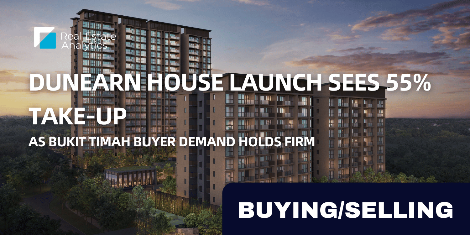 Dunearn House Launch Sees 55% Take-Up as Bukit Timah Buyer Demand Holds Firm