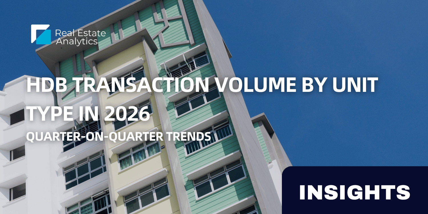 HDB Transaction Volume by Unit Type in 2026: Quarter-on-Quarter Trends